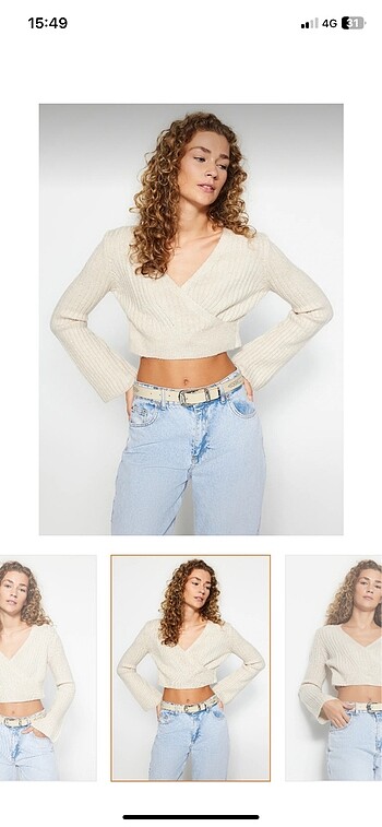 kadın kazak - Görsel 8