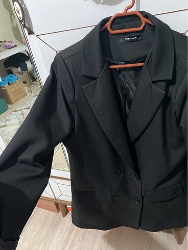 blazer ceket siyah - Görsel 5