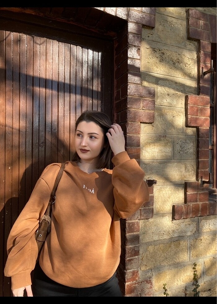 mavi sweatshirt - Görsel 2