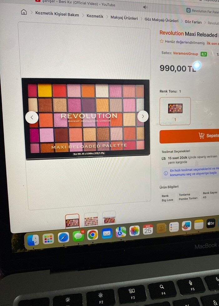 revolution renkli palet - Görsel 2