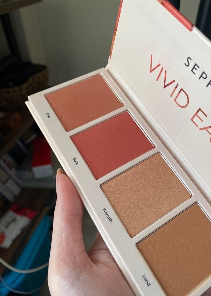 sephora yüz paleti - Görsel 2