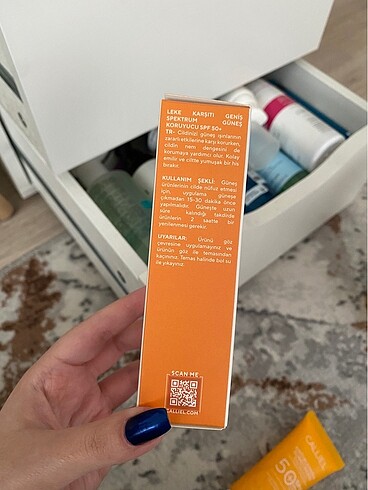 La Roche Posay calliel güneş kremi leke karşıtı
