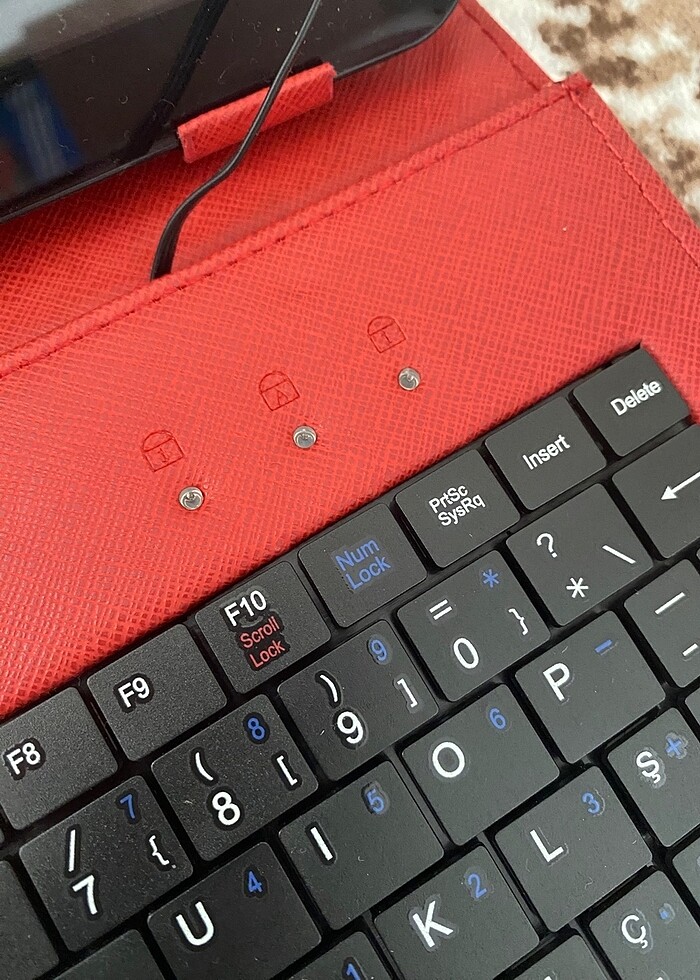 klavyeli kalemli tablet kılıfı - Görsel 3