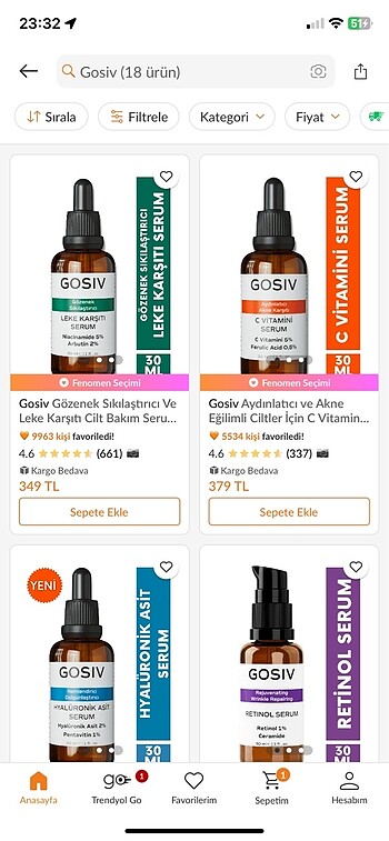 Garnier gosiv leke serumu