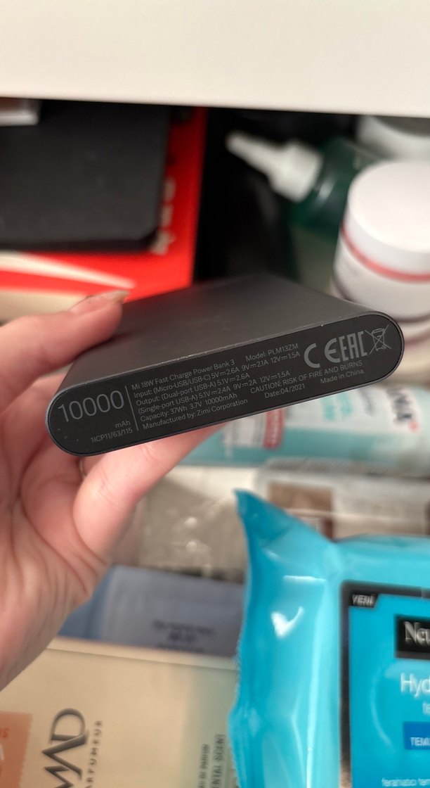 Siyah Taşınabilir Power Bank - Görsel 2