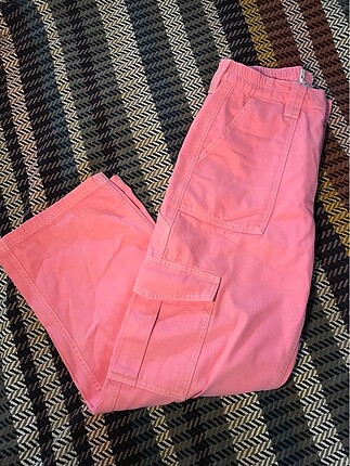 Pembe Kargo Pantolon