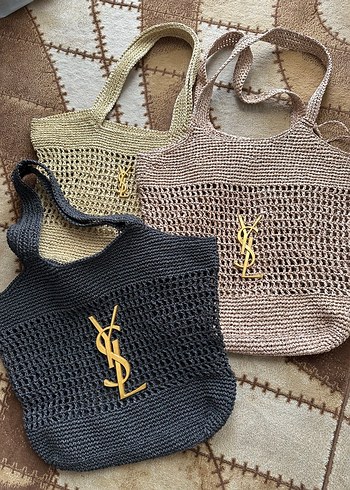 Beden YSL model hasır çanta