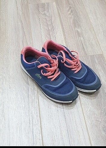 38 Beden lacivert Renk Lacoste spor ayakkabı