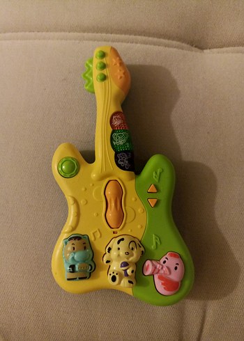 Renkli Müzikli Çocuk Gitarı Oyuncak