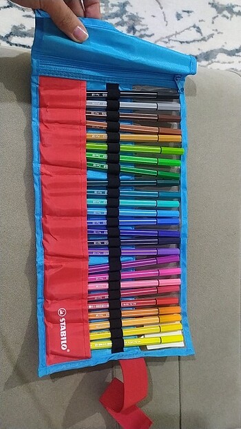 Fineliner Kalem 25 li. Stabilo markalı