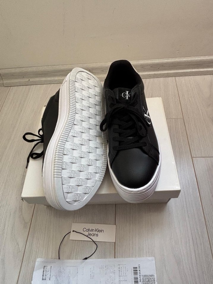 Calvin Klein Siyah Ayakkabı - Görsel 5