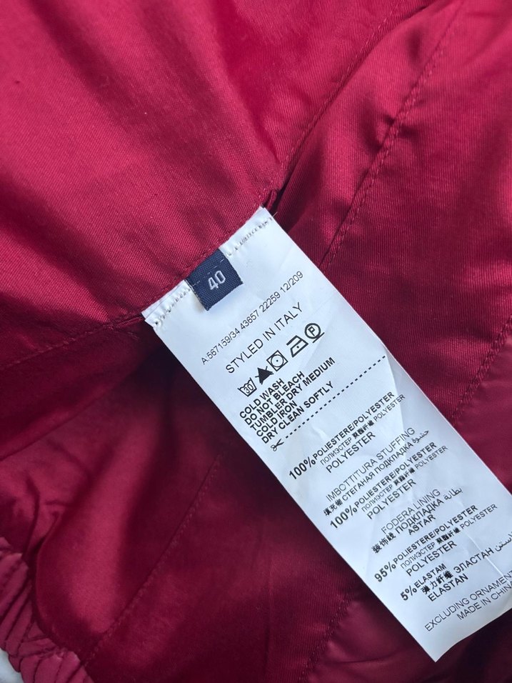 Trussardi kadın Deri Ceket - Görsel 4