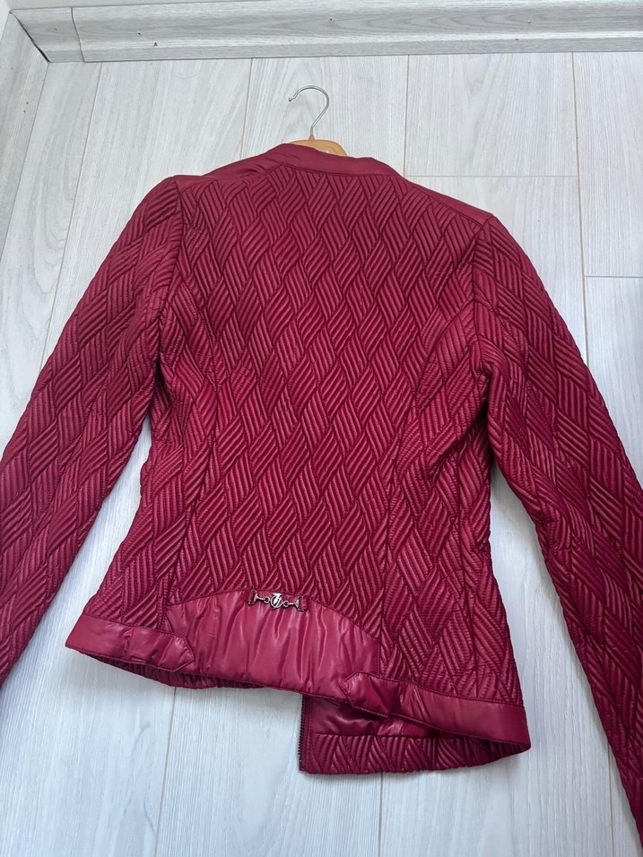 Trussardi kadın Deri Ceket - Görsel 2