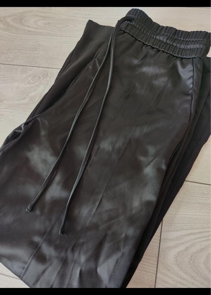 Zara Saten Siyah Pantolon - Görsel 2