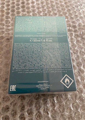  Beden Oriflame Nordic Waters Infinite Blue Kadın Parfümü