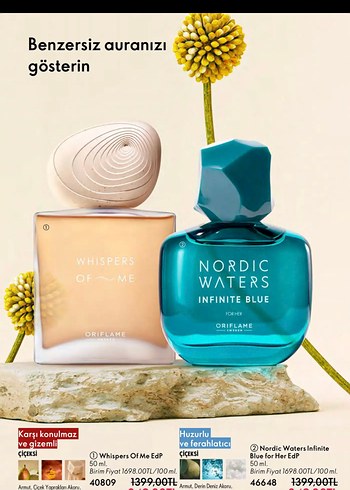 Oriflame Oriflame Nordic Waters Infinite Blue Kadın Parfümü