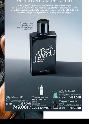 Oriflame Erkek Bakım Seti: Deodorant, Parfüm, Saç Jeli - Görsel 2