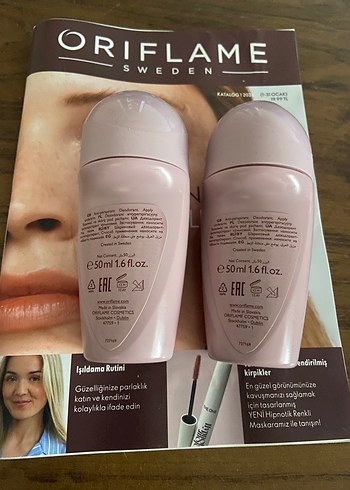 Oriflame Miss Giordani Roll-On Deodorant Kadın - Görsel 2