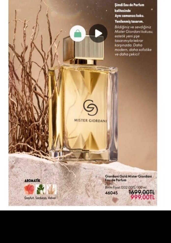 Giordani Gold Mister Giordani Kadın Deodorant - Görsel 3