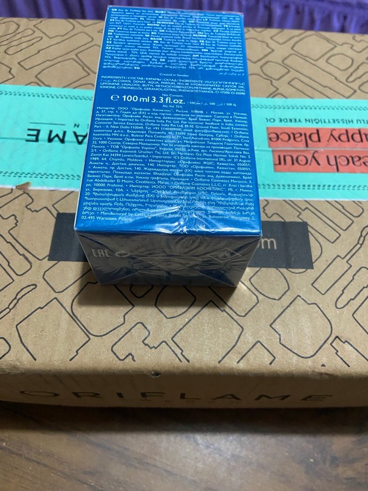 Oriflame Glacier Eau de Toilette Erkek Parfüm - Görsel 2