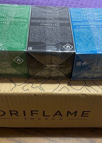 Oriflame Glacier Erkek Parfüm Seti - Görsel 2