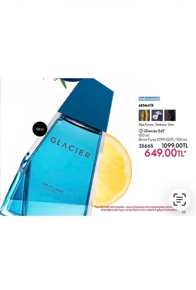 Oriflame Glacier Erkek Parfüm Seti Siyah - Görsel 3