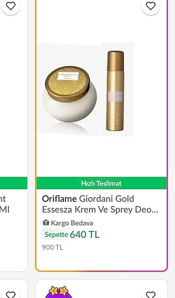 Oriflame Set 2 li yeni