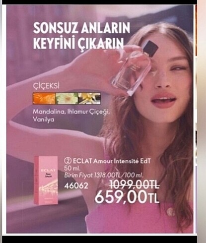 Oriflame Yeni jelatinli