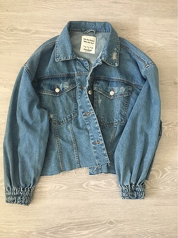 m Beden mavi Renk pull&bear kot ceket