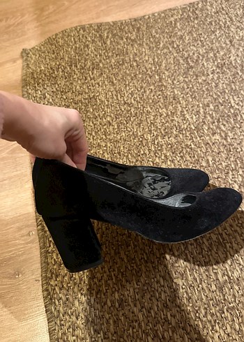 Siyah Kadın Topuklu Klasik Stiletto - Görsel 5