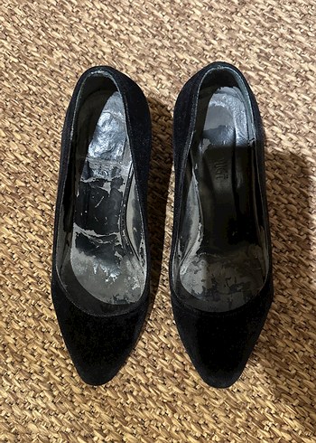 Siyah Kadın Topuklu Klasik Stiletto - Görsel 2