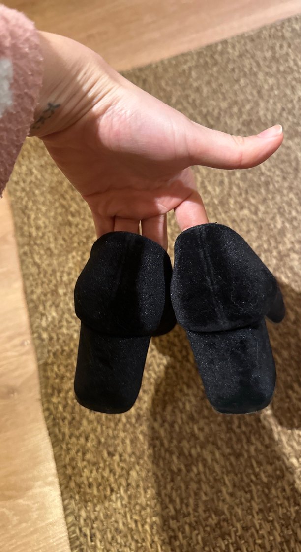 Siyah Kadın Topuklu Klasik Stiletto - Görsel 4