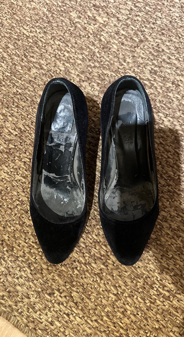 Siyah Kadın Topuklu Klasik Stiletto - Görsel 2