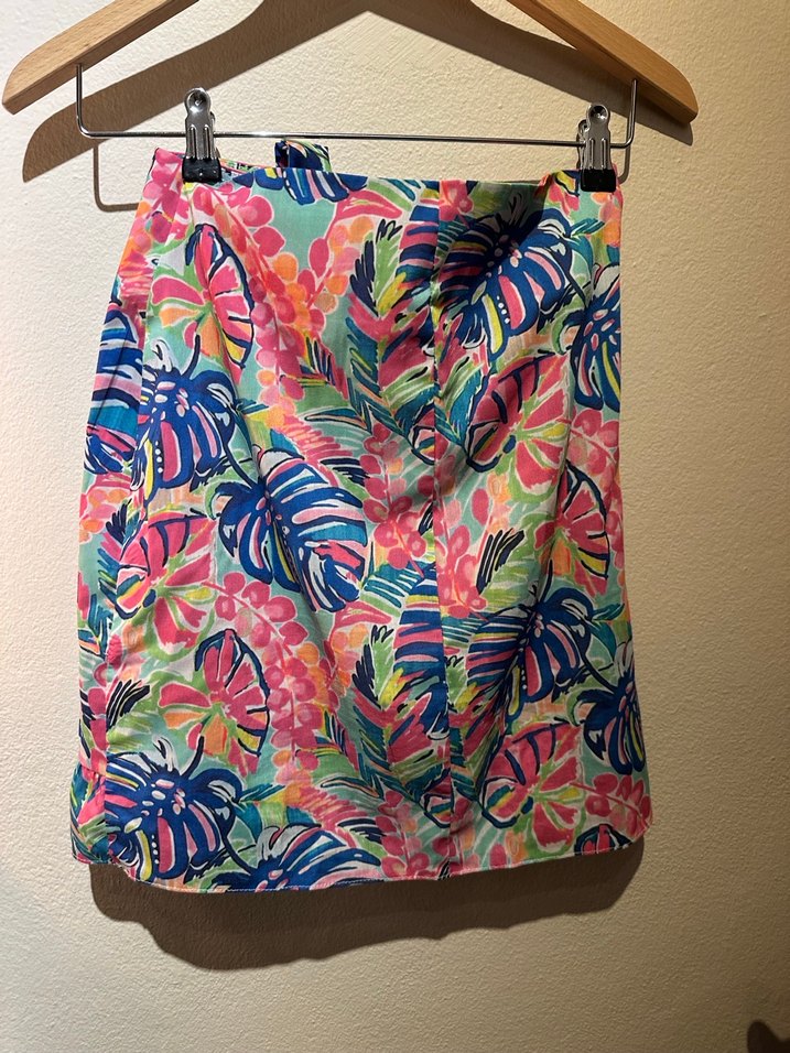 Renkli Dökümlü Mini Bohem Etek - Görsel 3