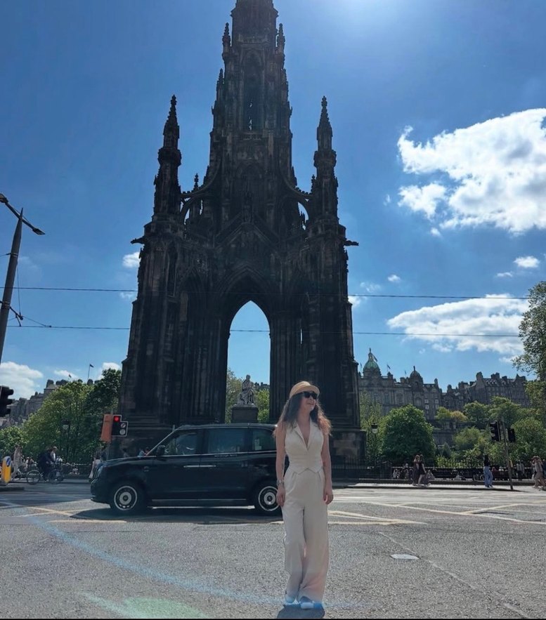 Bej Kemerli Keten Kadın Takım - Görsel 4