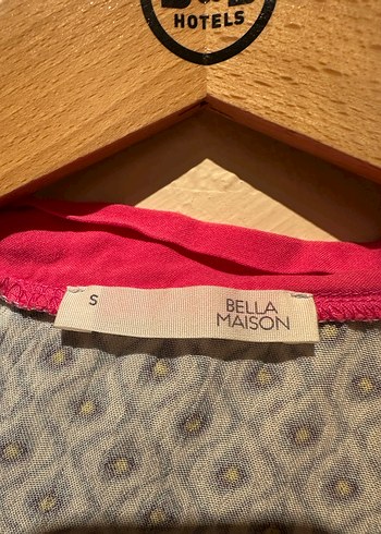 Bohem Gri Desenli Uzun Kadın Kimono - Görsel 3