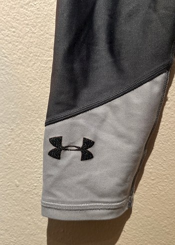 Under Armour Gri Siyah Spor Tayt - Görsel 2