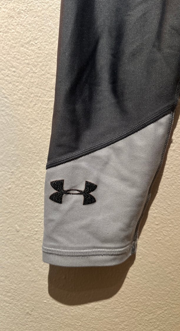 Under Armour Gri Siyah Spor Tayt - Görsel 2