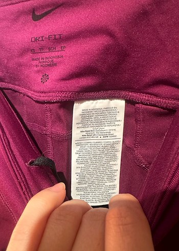 Bordo Kadın Spor Tayt Velcro Detaylı - Görsel 4