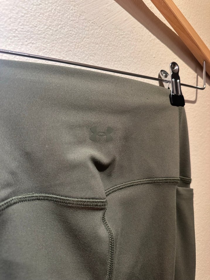 Kemer Detaylı Haki Spor Tayt - Görsel 4