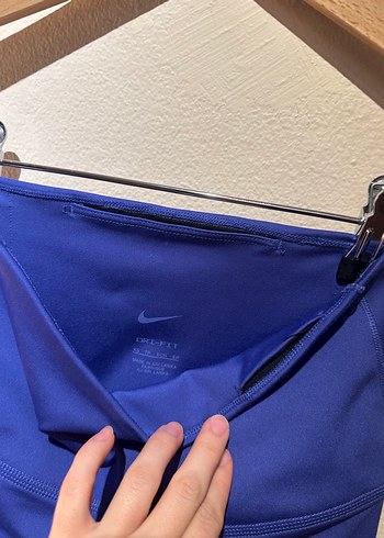 Lacivert Drapeli Kadın Tayt - Görsel 3