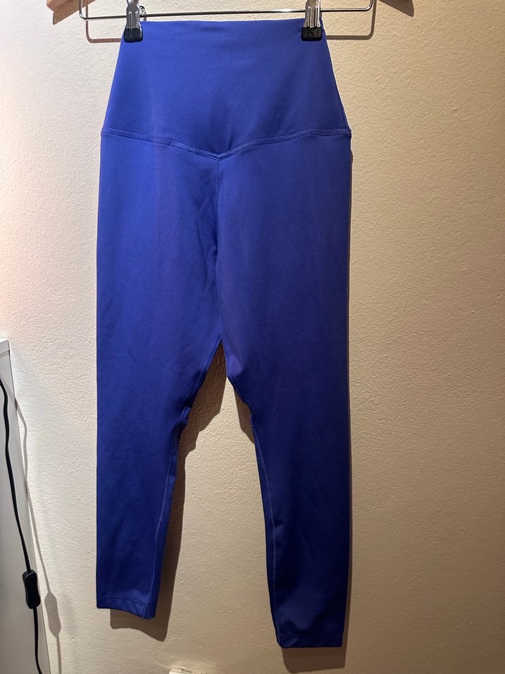 Lacivert Drapeli Kadın Tayt - Görsel 5