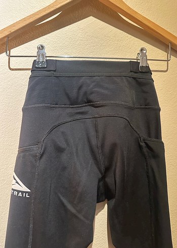 Fermuarlı Siyah Spor Kadın Tayt - Görsel 6