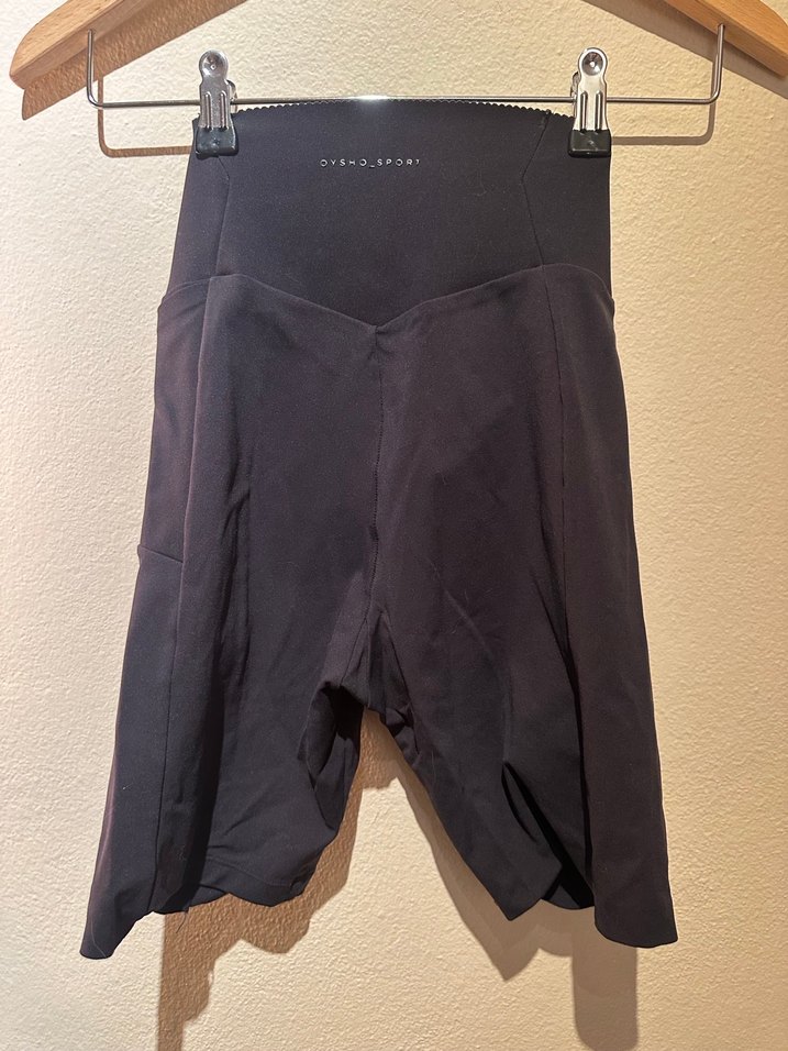 Kadın Siyah Midi Baskılı Tayt - Görsel 3