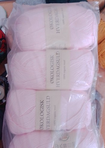 Pastel Pembe El İşi İpliği