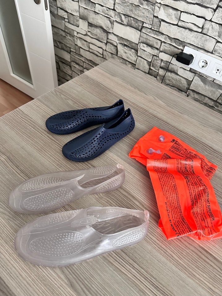 Mavi Erkek Velcro Detaylı Su Ayakkabısı - Görsel 3