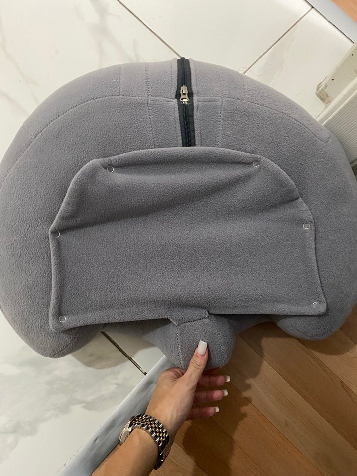 Bebek oturma destek minderi bebe yatmaz - Görsel 5