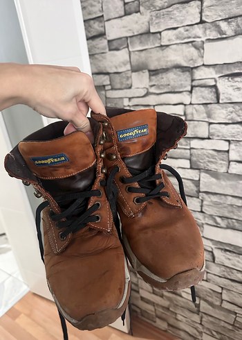 Kahverengi Deri Tokalı Erkek Bot - Görsel 5