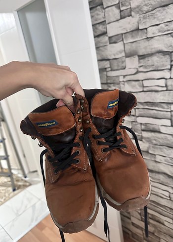 Kahverengi Deri Tokalı Erkek Bot - Görsel 2