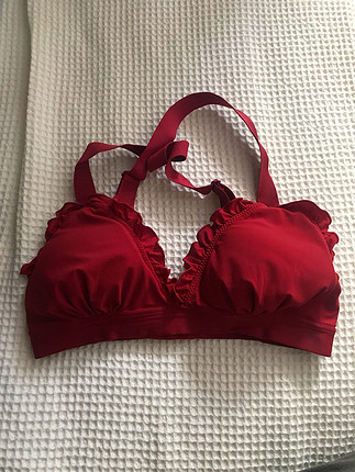 H&M Kirmizi bikini ustu